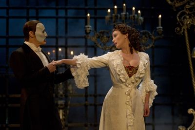 Hugh Panaro, Trista Moldovan Photo