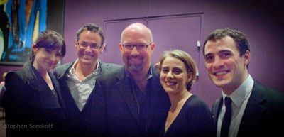Adam Guettel, Scott Coulter, Judy Kuhn, Jesse Kissel Photo
