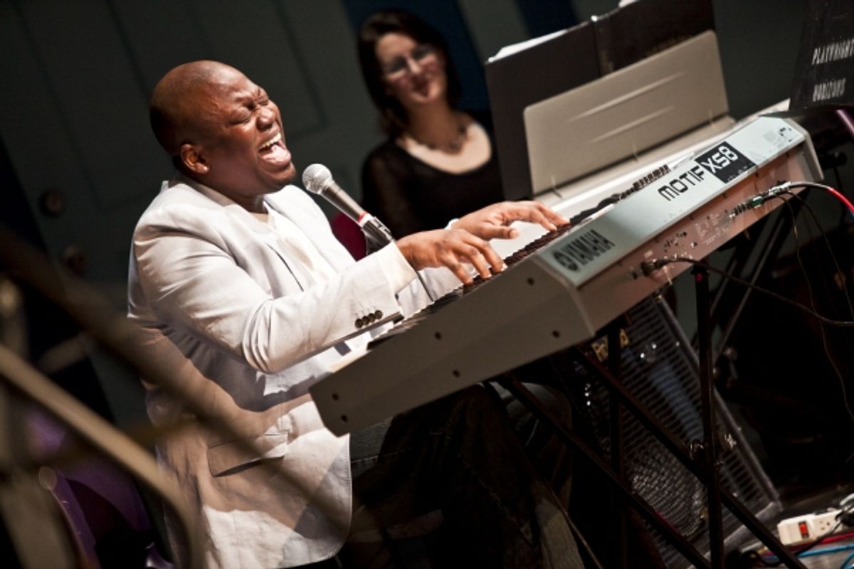 Titus Burgess at Broadway Speaks Out Honors Sonja Morgan at A Very MARY Holiday Gala