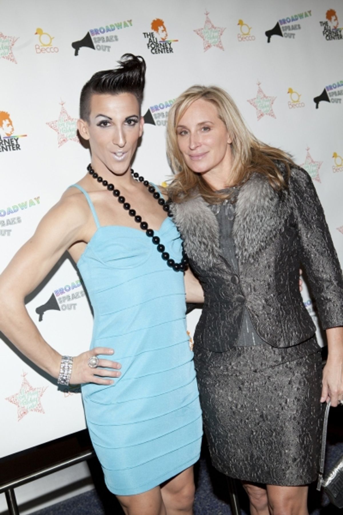 Marti Gould Cummings and Sonja Morgan at 