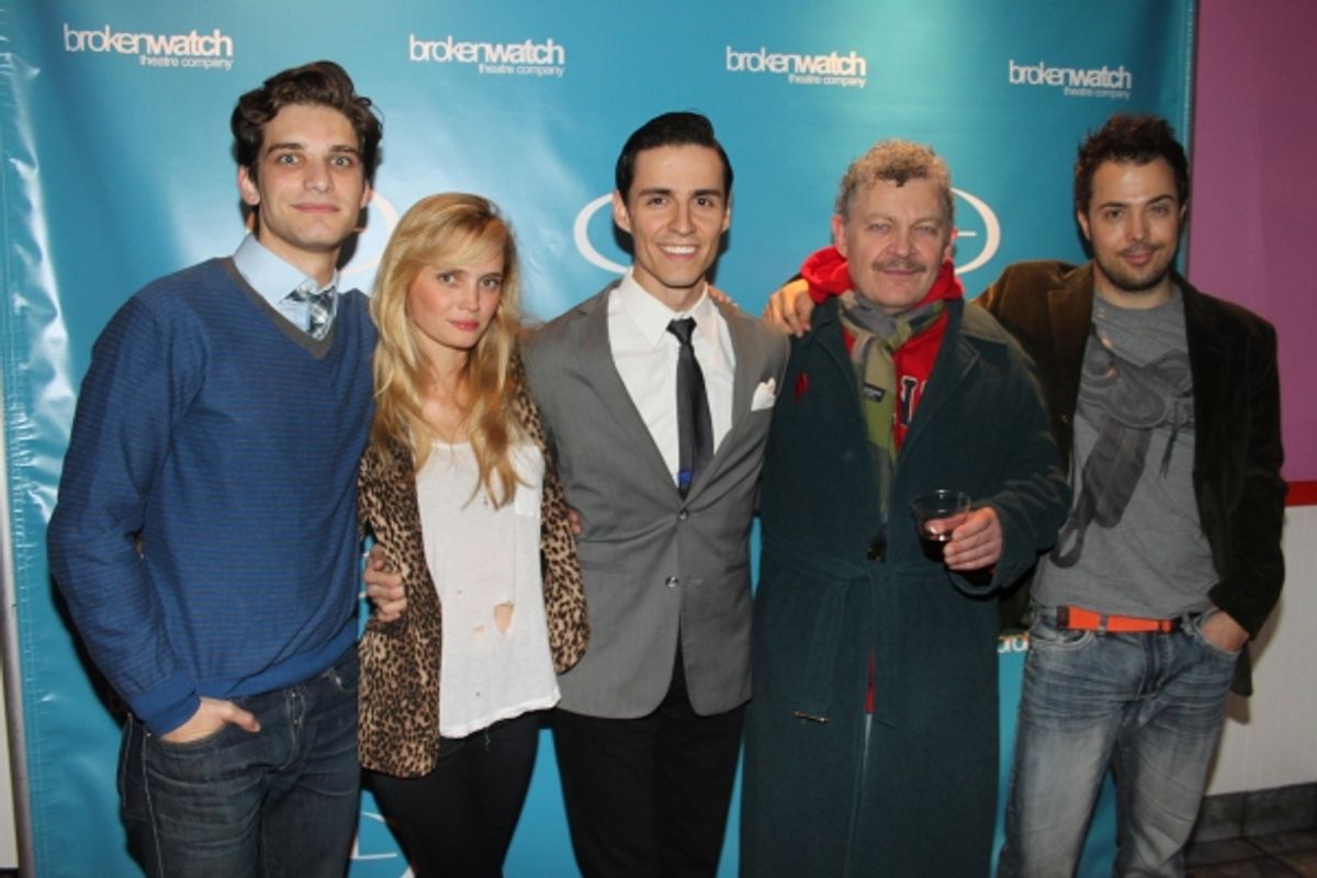 Jeff Ward, Hailey Wegryn Gross, Michael Sazonov, Sam Tsoutsouvas and Ethan James Duff at 