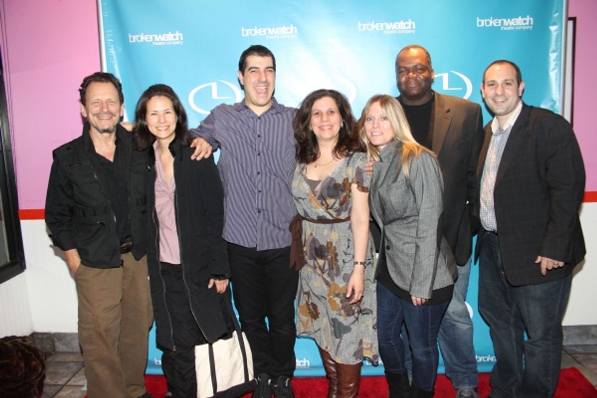 Michael Weller, Teresa Goding, Drew DeCorleto, Stephanie Klappper, Jill Simon, Terry Jackson and Joe Trentacosta at 