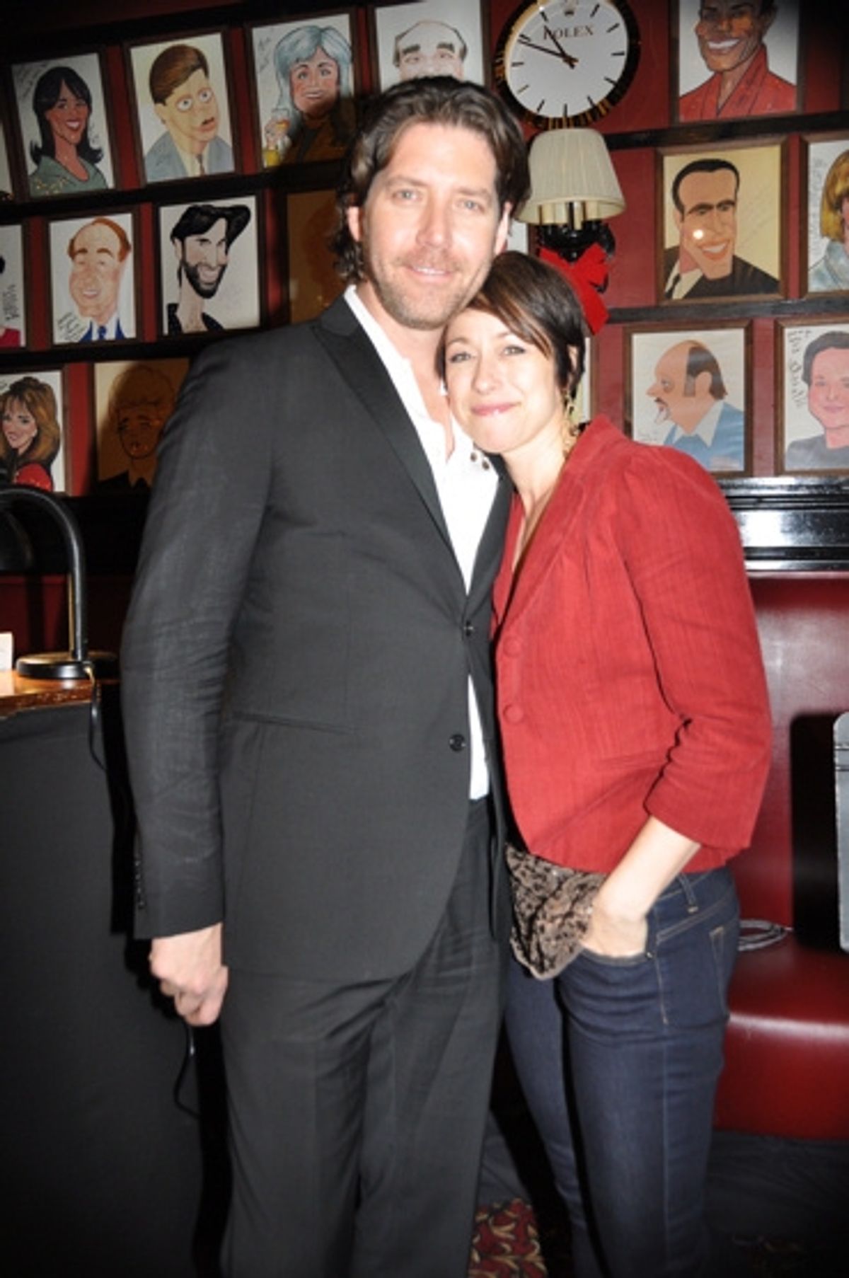 James Barbour and Paige Davis at 