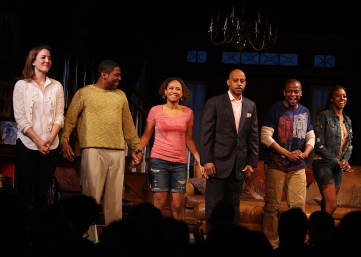 Rosie Benton, Mehki Phifer, Tracie Thoms, Ruben Santiago-Hudson, Dule Hill and Condola Rashad  at 