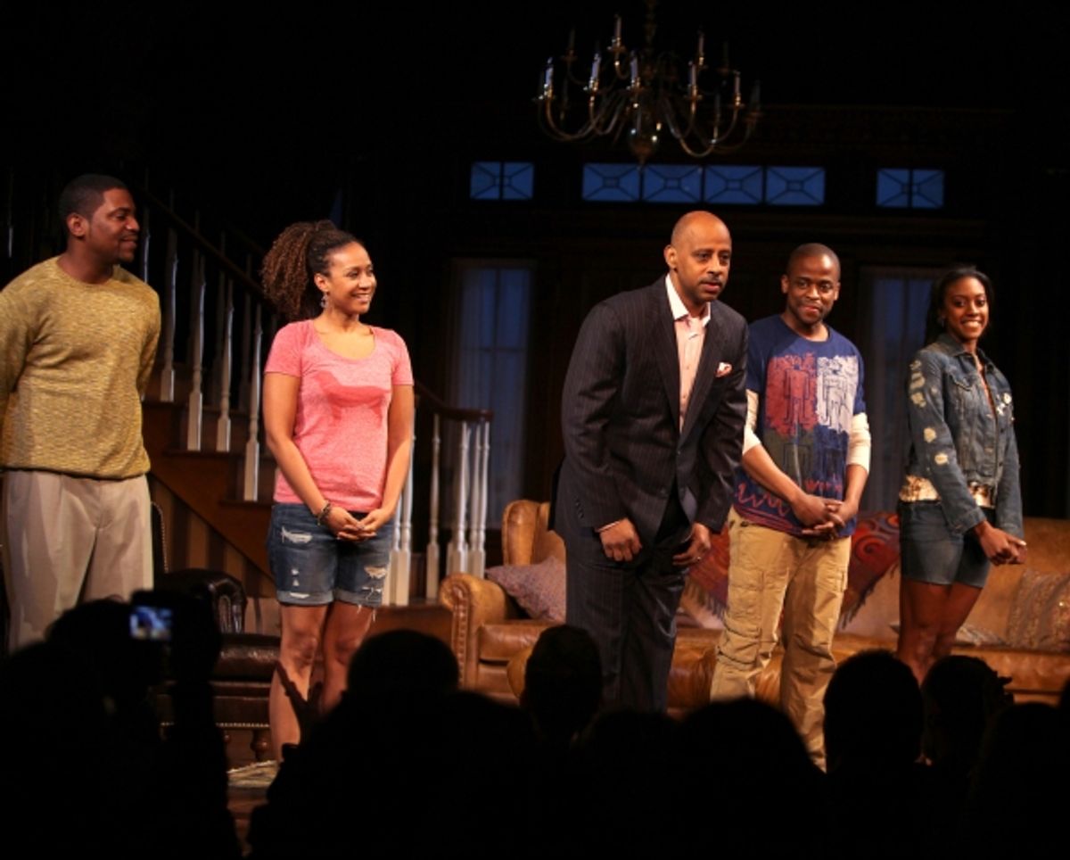 Rosie Benton, Mehki Phifer, Tracie Thoms, Ruben Santiago-Hudson, Dule Hill and Condola Rashad  at 