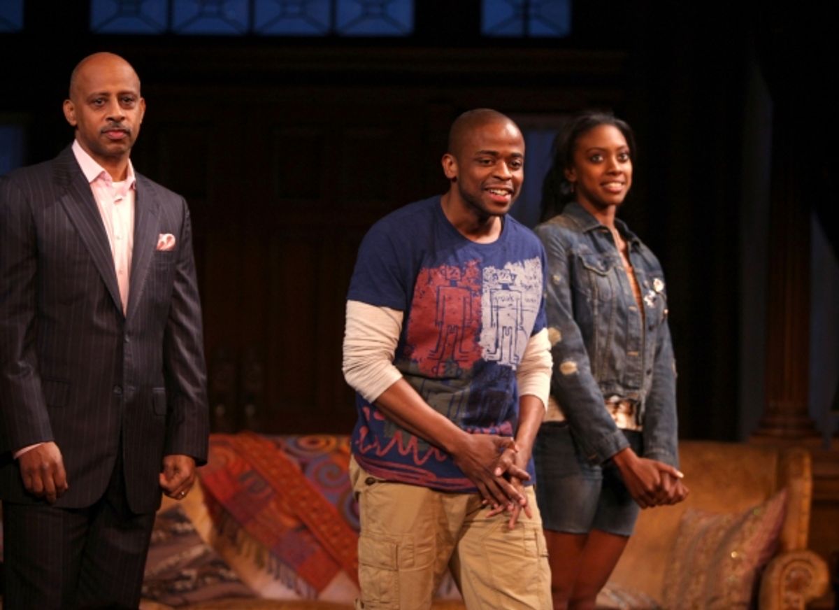 Ruben Santiago-Hudson, Dule Hill and Condola Rashad  at 