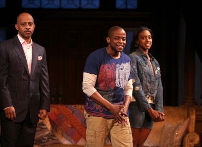 Ruben Santiago-Hudson, Dule Hill and Condola Rashad  Photo