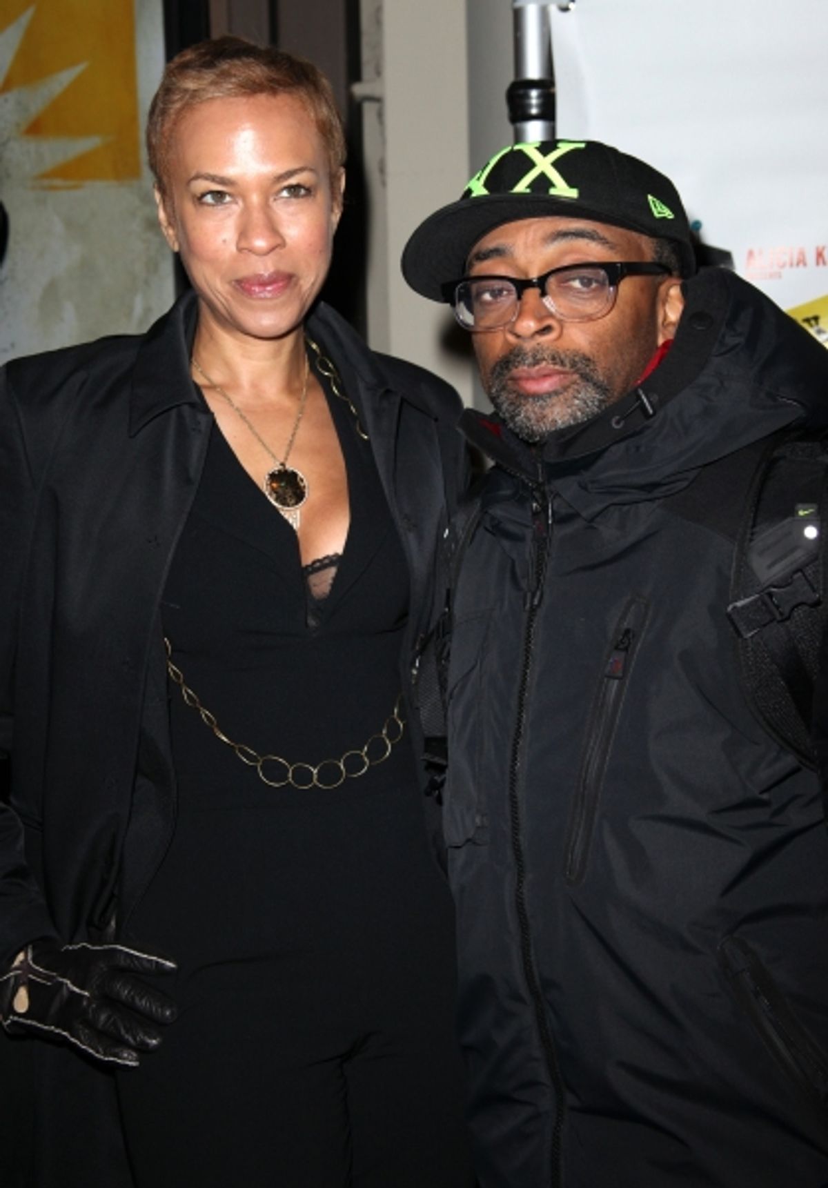 Spike Lee & Wife  at 