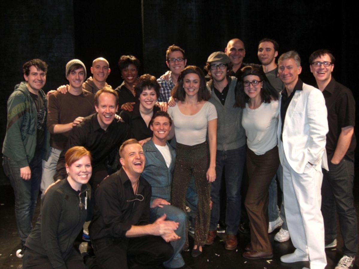 Josh Groban and the cast of SILENCE! The Musical at 