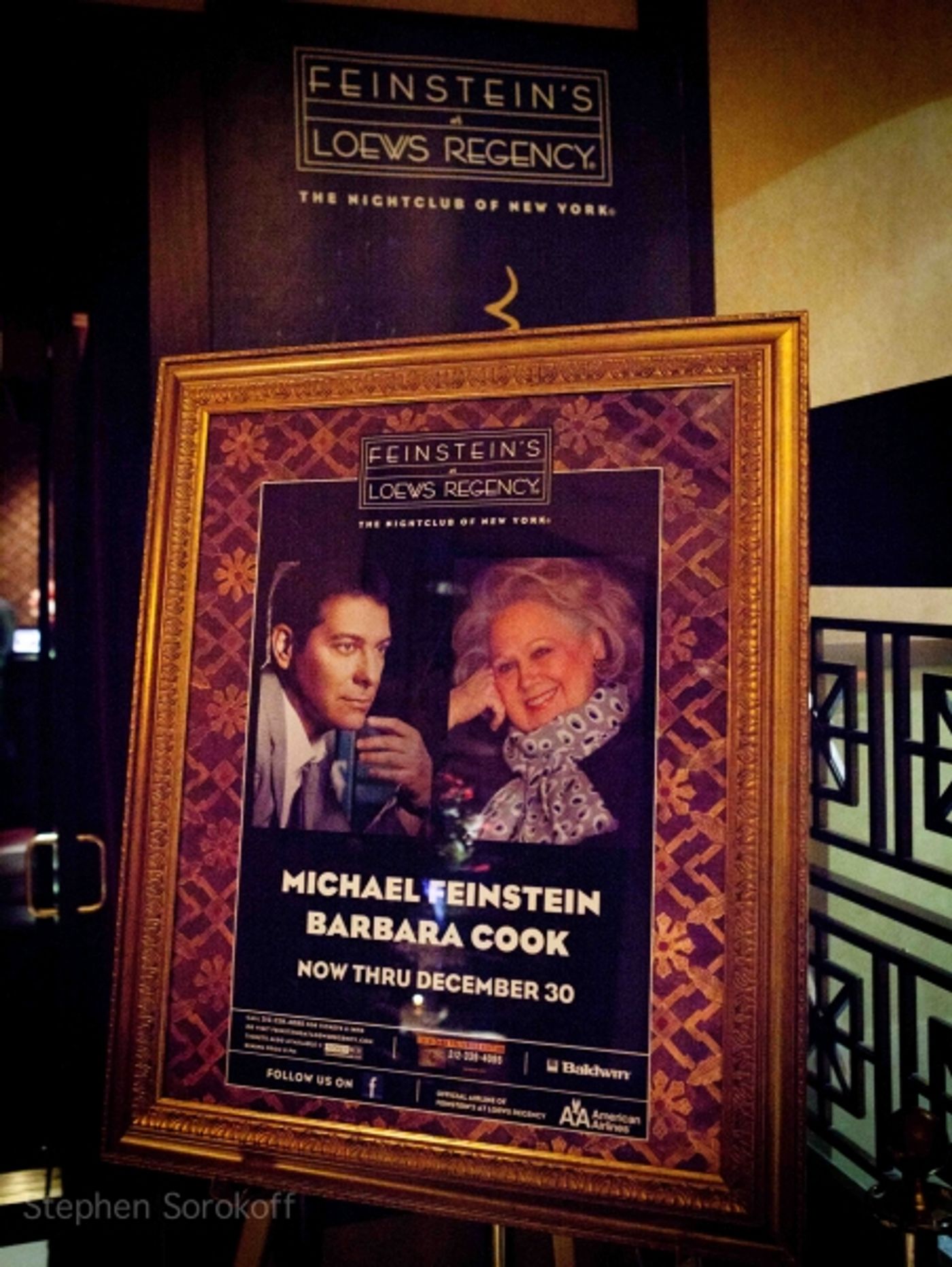 Photo Coverage: Michael Feinstein & Barbara Cook Play Feinstein's at Loews Regency Photo Coverage: Michael Feinstein & Barbara Cook Play Feinstein's at Loews Regency Image
