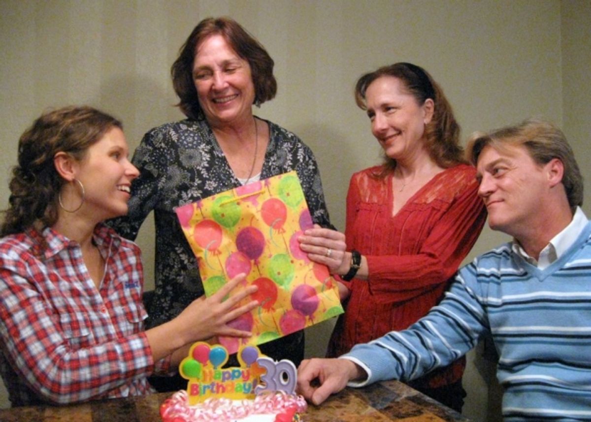 Tara Tyson, Lois Bostwick, Alison Mattiza, Harold Dershimer at 