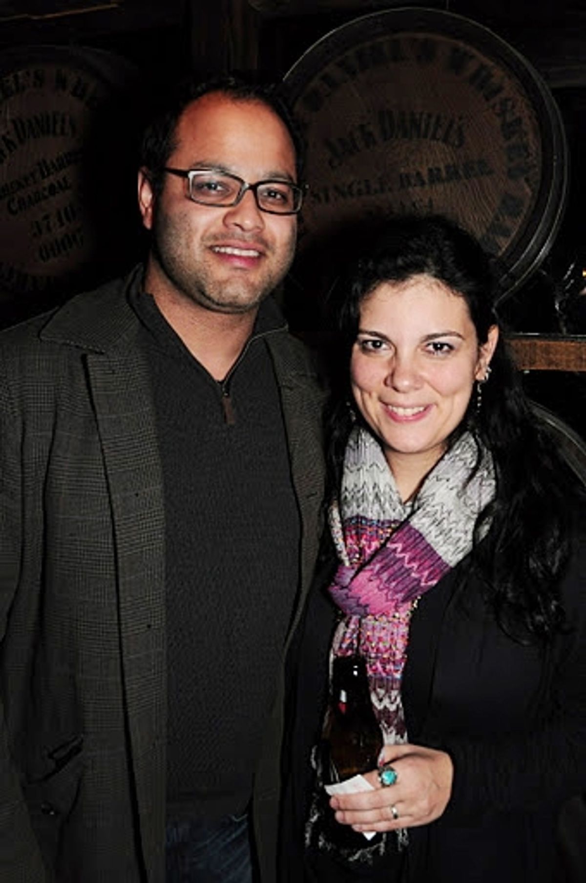 Amit Prakash and Michole Biancosino at 