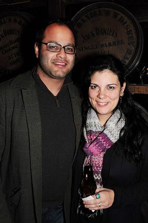 Amit Prakash and Michole Biancosino Photo