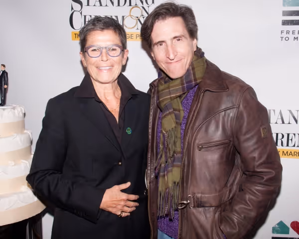 Kate Clinton and Paul Rudnick Photo