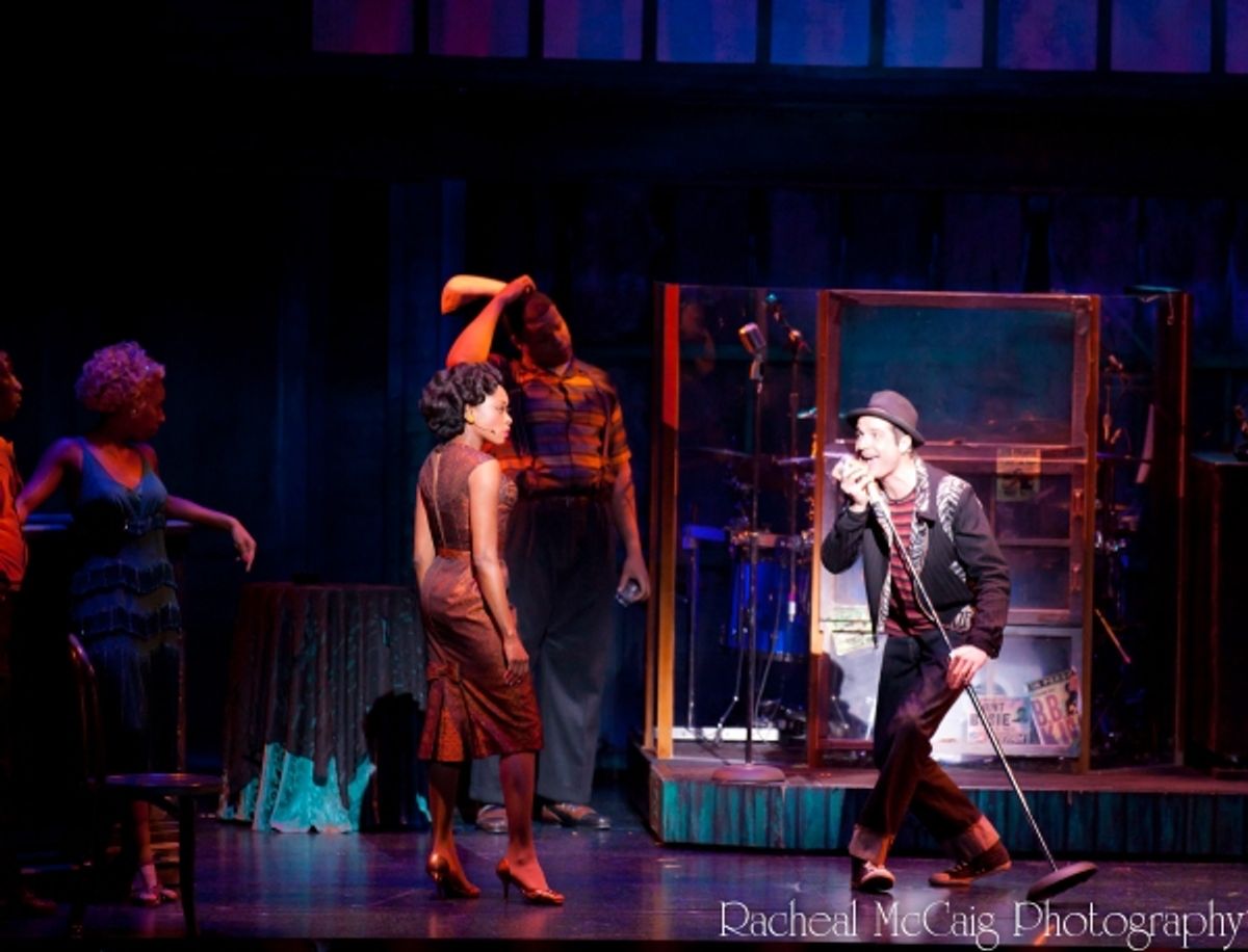 Felicia Boswell and Bryan Fenkart at 