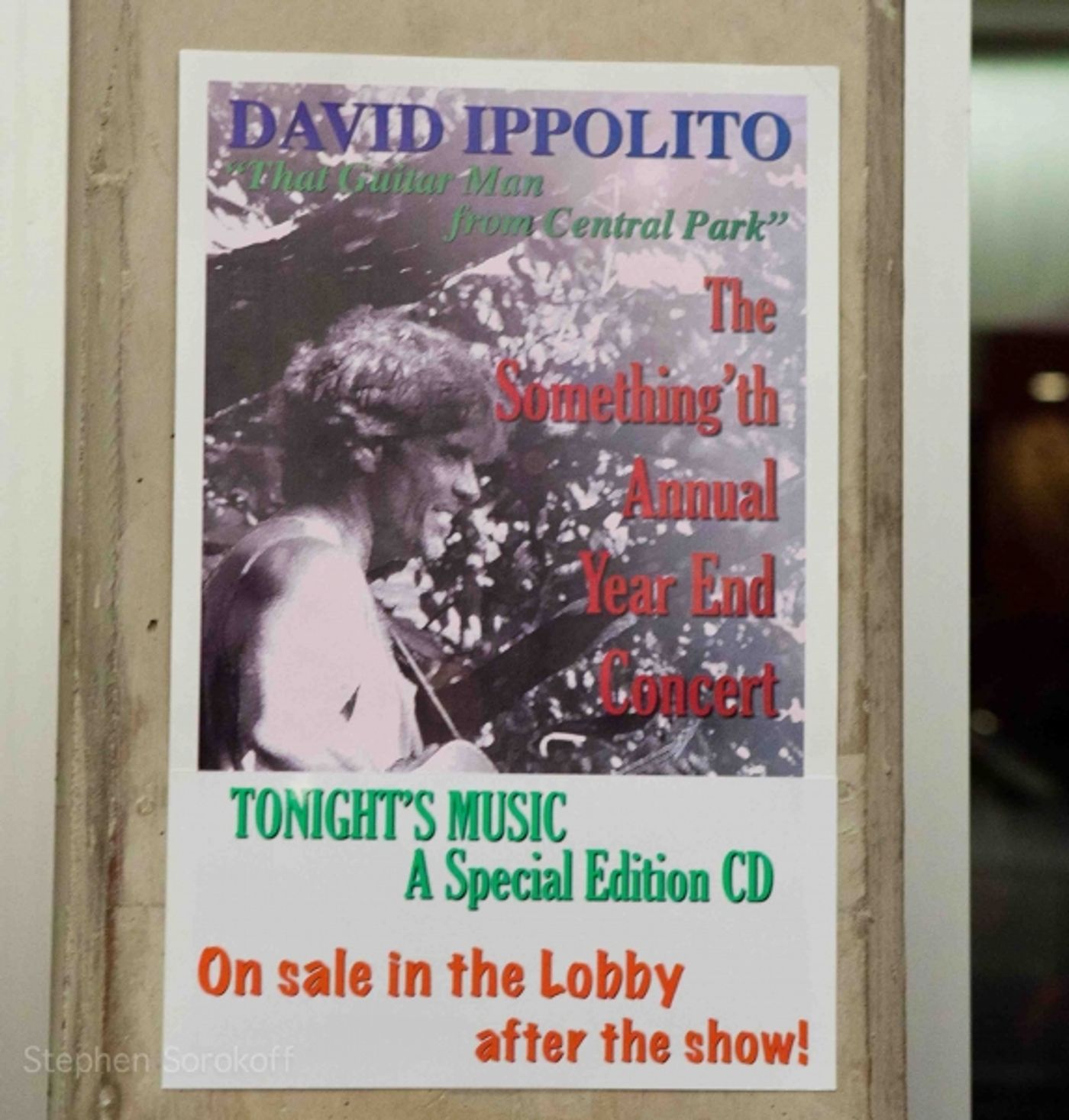 Photo Coverage: David Ippolito Brings 'That Guitar Man from Central Park' Back to Merkin Hall  Image