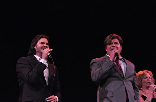 Dustin Brayley, Rob Evan and Carole Demas Photo