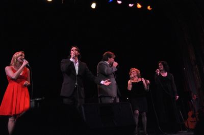 Rita Harvey, Dustin Brayley, Rob Evan, Carole Demas and Andrea Rivette Photo