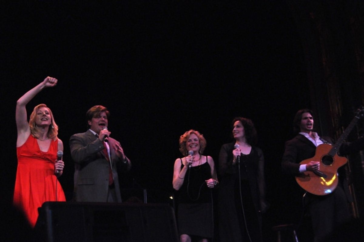 Rita Harvey, Dustin Brayley, Rob Evan, Carole Demas and Andrea Rivette at 