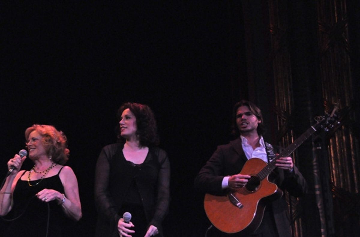 Carole Demas, Andrea Rivette and Dustin Brayley at 