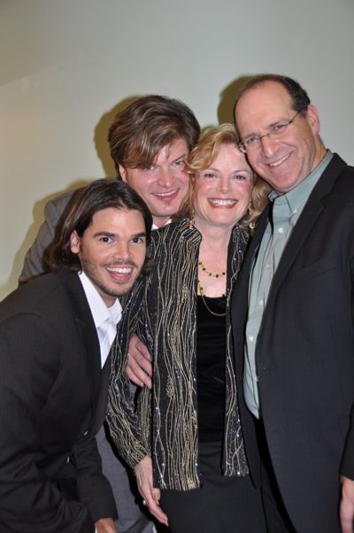 Dustin Brayley, Rob Evan, Carole Demas and Neil Berg Photo