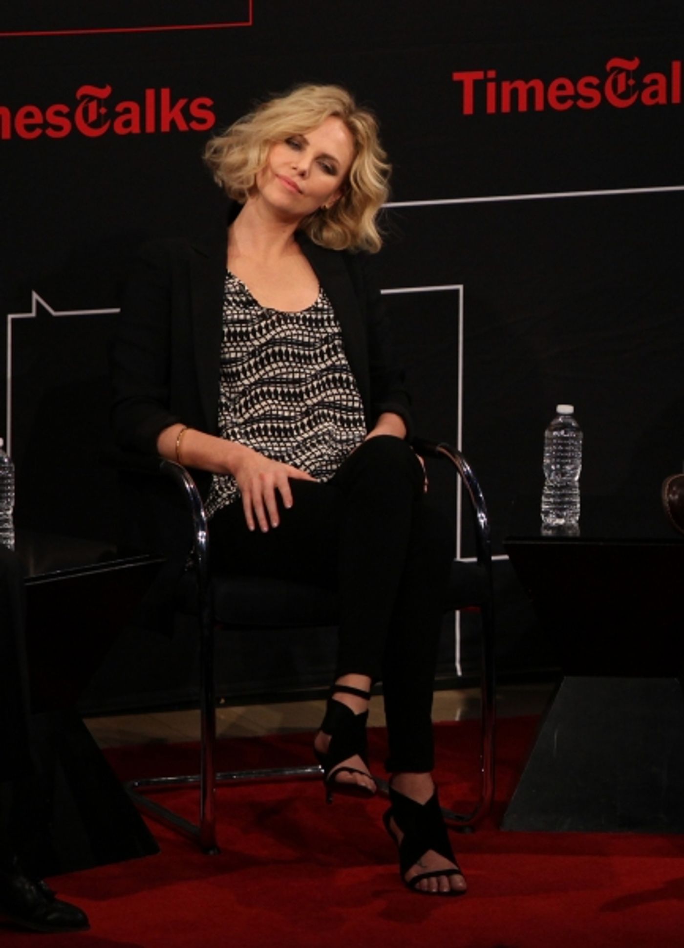 Photo Coverage: TimesTalks with Charlize Theron and Director Jason Reitman!  Image