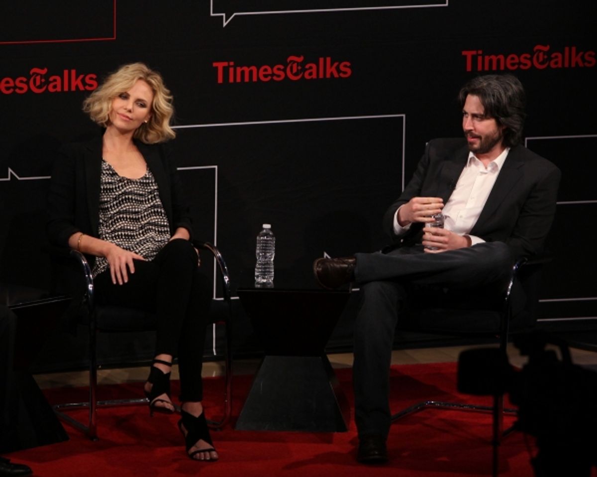 Charlize Theron & Jason Reitman at 