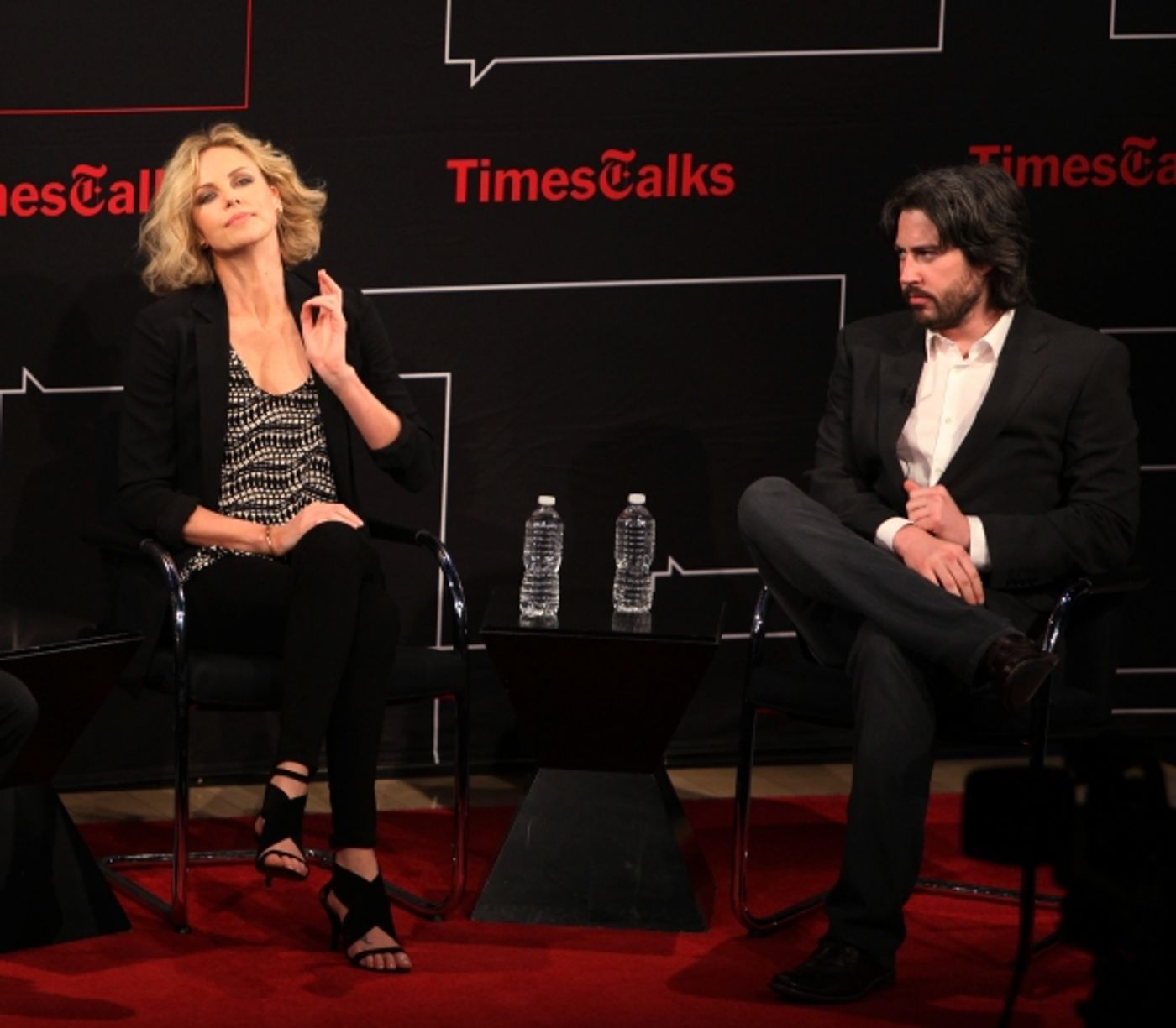 Photo Coverage: TimesTalks with Charlize Theron and Director Jason Reitman!  Image