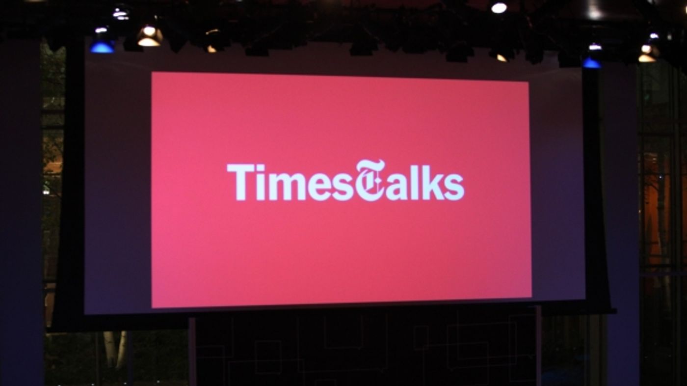 Photo Coverage: TimesTalks with Charlize Theron and Director Jason Reitman!  Image