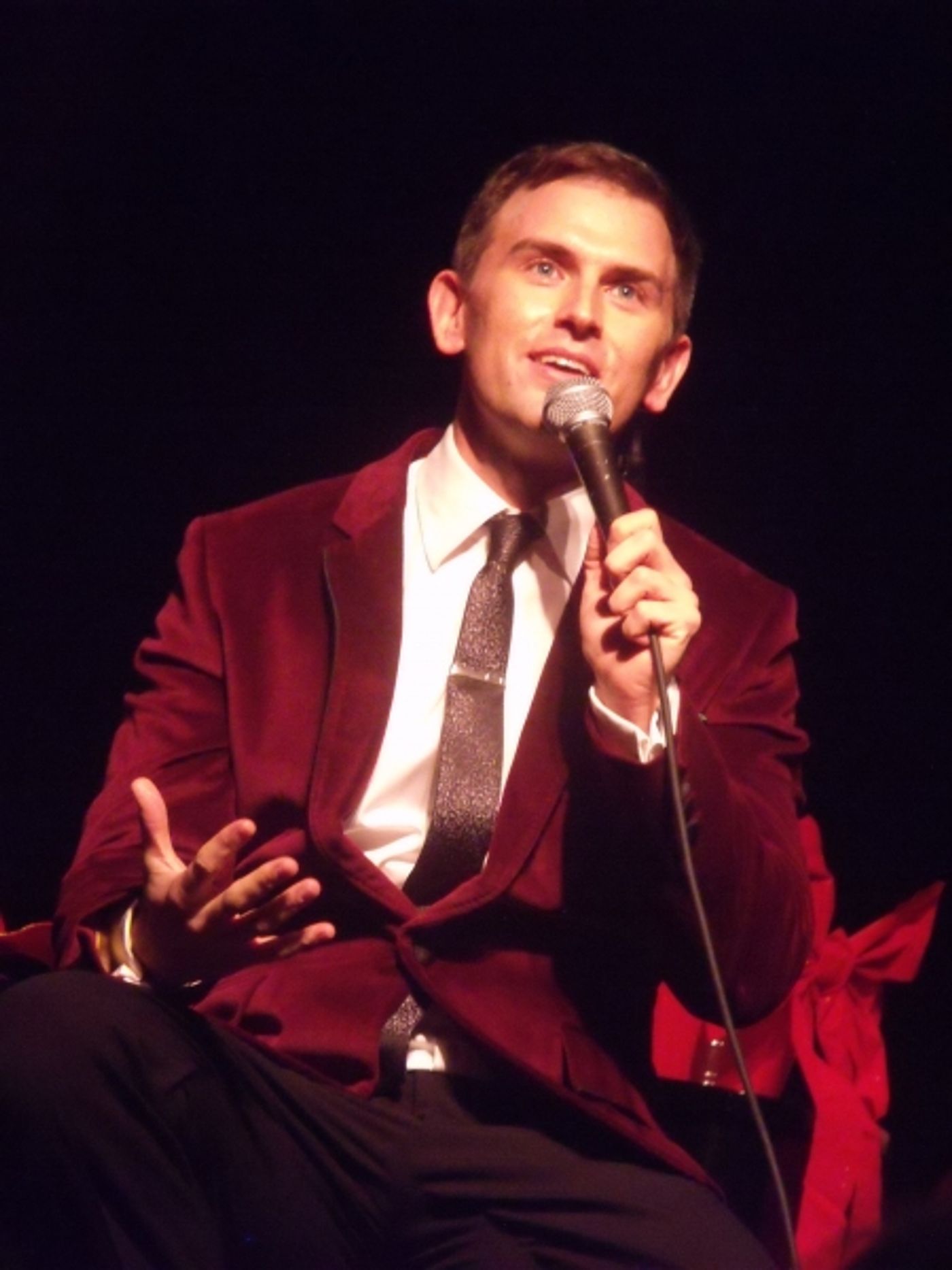 Photo Coverage: Daniel Reichard Brings 'Christmas Present' Concert to the Triad  Image