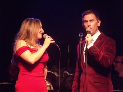 Donna Vivino and Daniel Reichard Photo