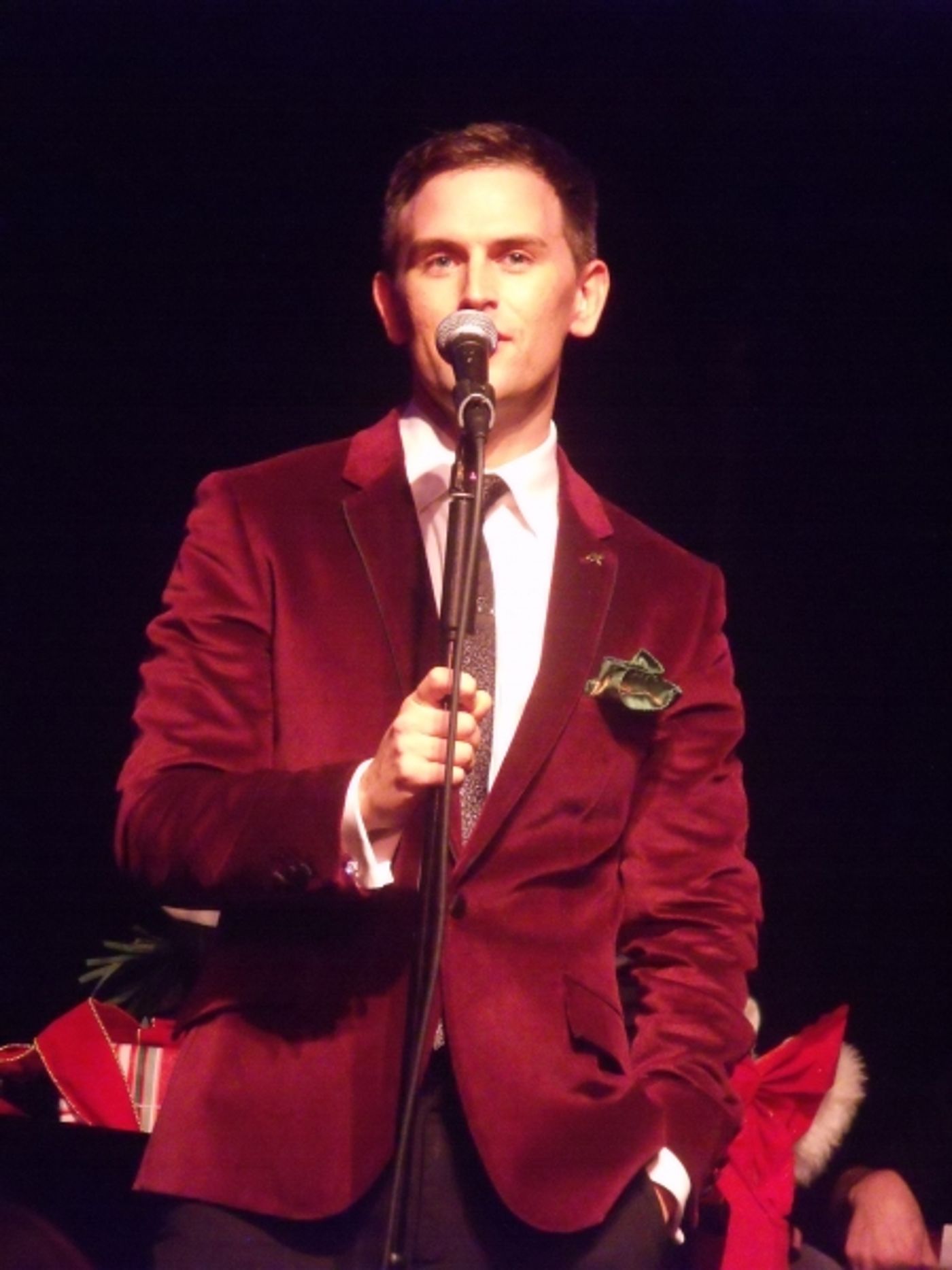 Photo Coverage: Daniel Reichard Brings 'Christmas Present' Concert to the Triad  Image