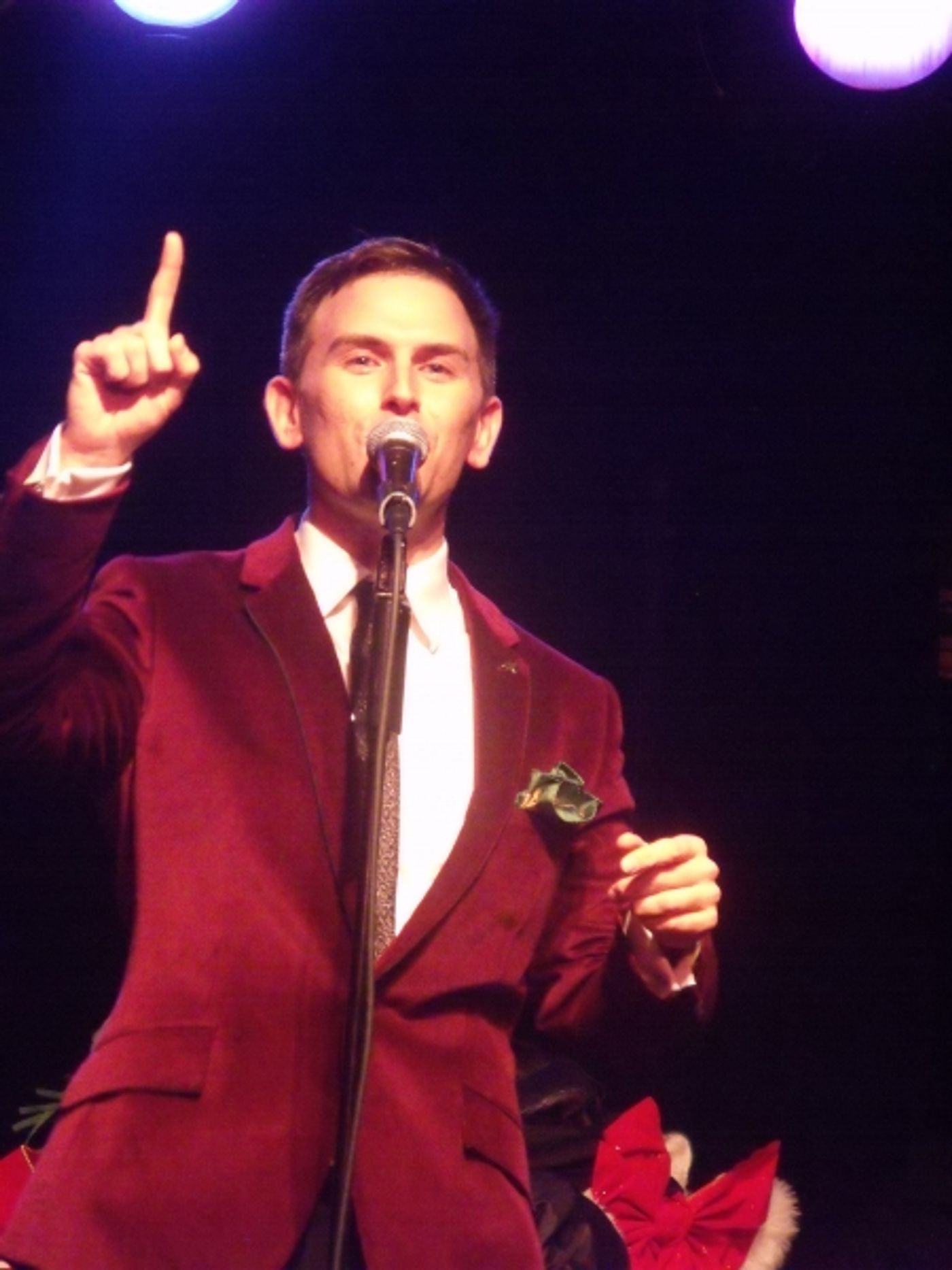 Photo Coverage: Daniel Reichard Brings 'Christmas Present' Concert to the Triad  Image