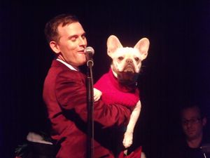 Daniel Reichard and Boscoe @ BroadwayWorld Daniel Reichard and Boscoe Photo