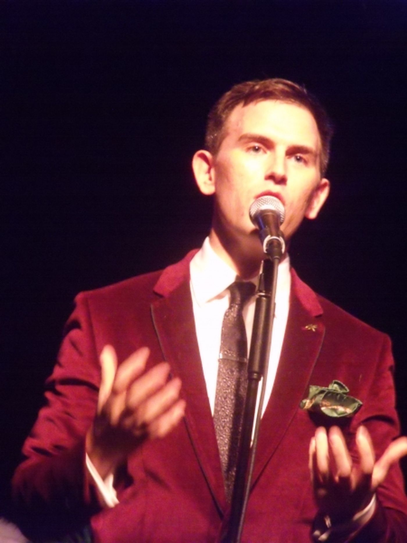 Photo Coverage: Daniel Reichard Brings 'Christmas Present' Concert to the Triad  Image