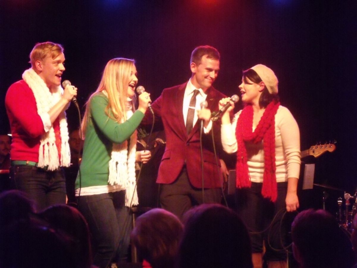 Paul Louis Lessard, Beth Kuhn, Daniel Reichard and Emily Bottorff at 