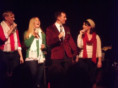 Paul Louis Lessard, Beth Kuhn, Daniel Reichard and Emily Bottorff Photo