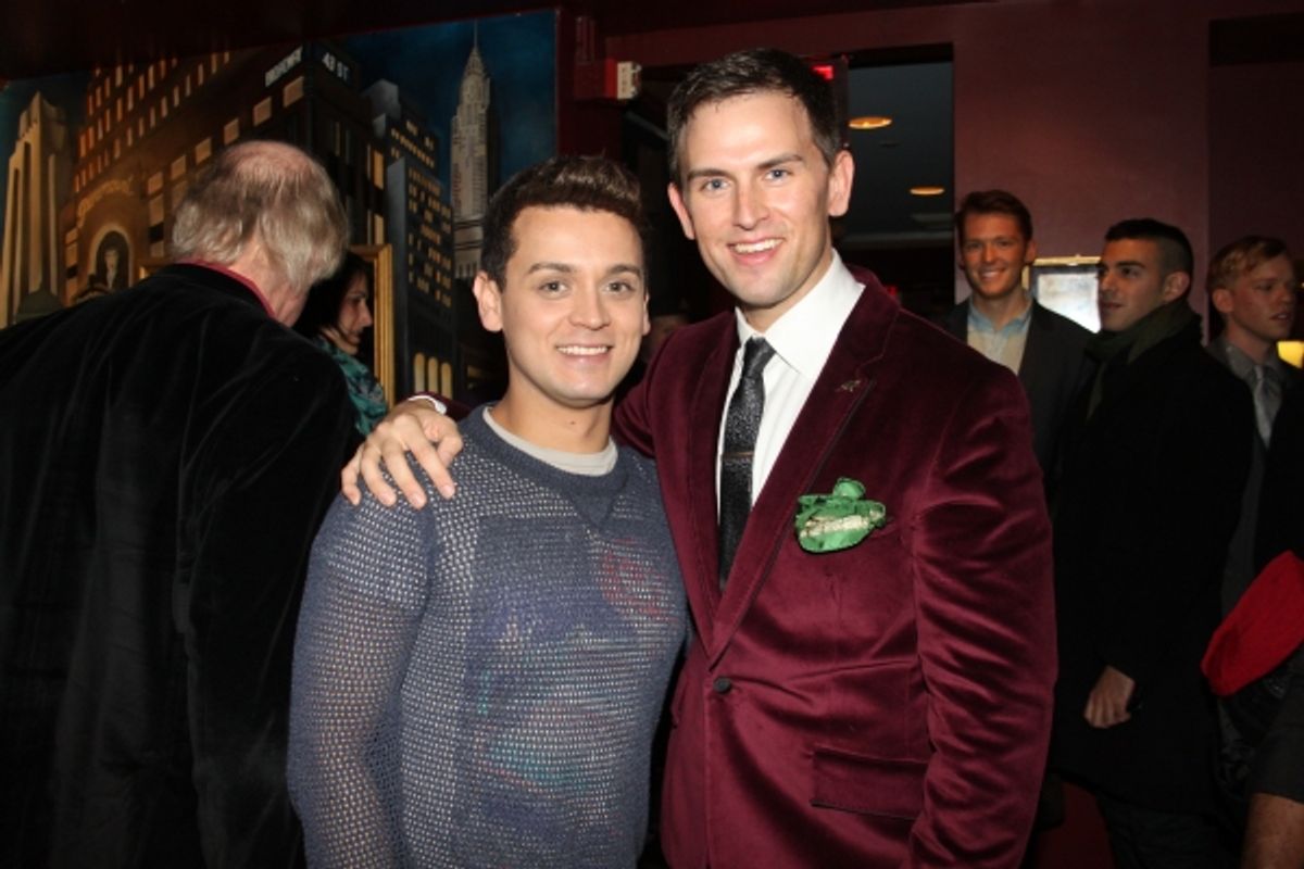 Michael Longoria and Daniel Reichard at 