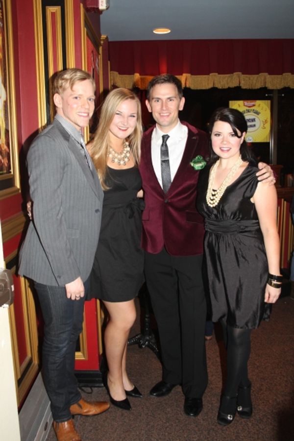 Paul Louis Lessard, Beth Kuhn, Daniel Reichard and Emily Bottorff Photo