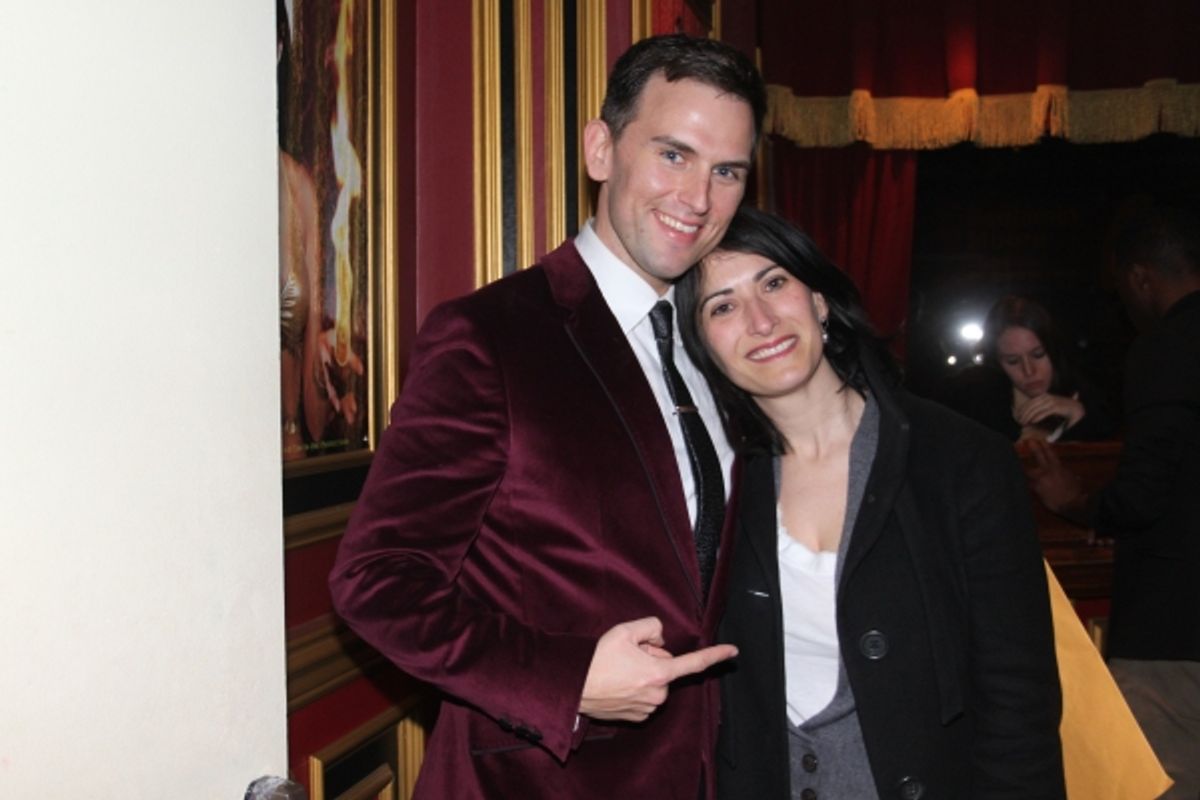 Daniel Reichard and Libby Sims at 