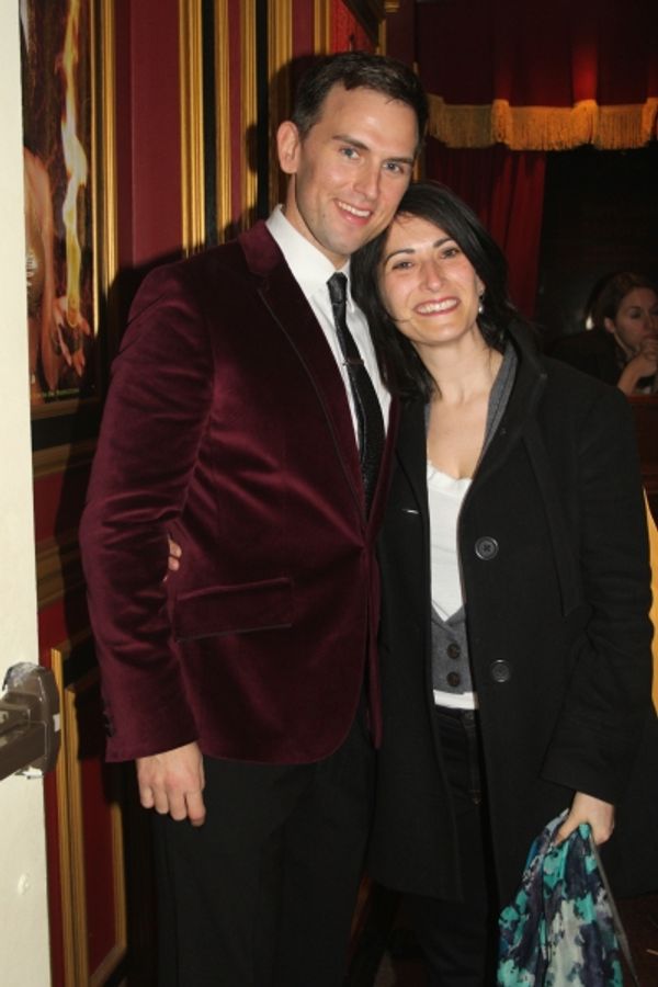 Daniel Reichard and Libby Sims Photo