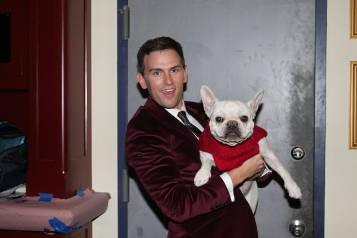 Daniel Reichard and Bosco at 