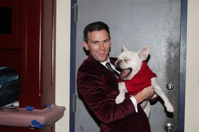 Daniel Reichard and Bosco Photo