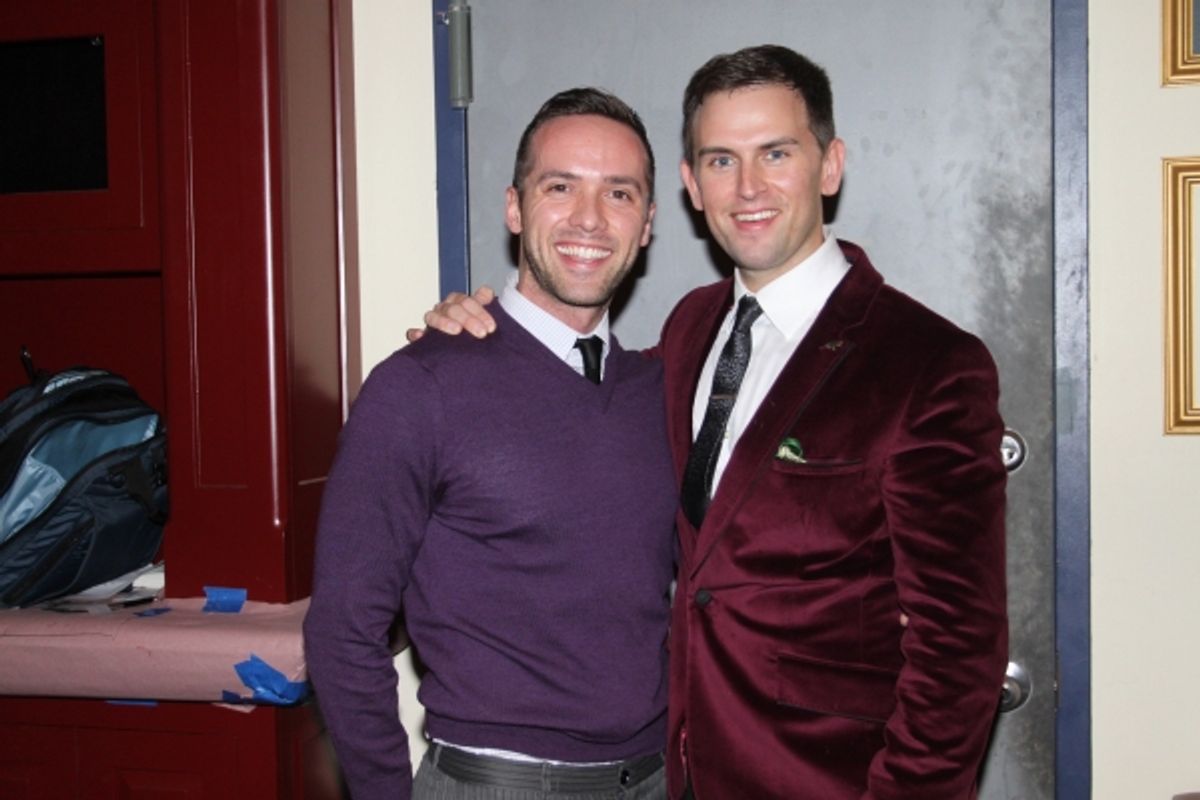 Patrick McCollum and Daniel Reichard at 