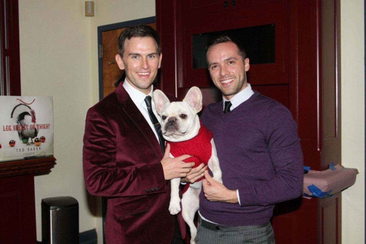 Daniel Reichard, Bosco and Patrick McCollum at 