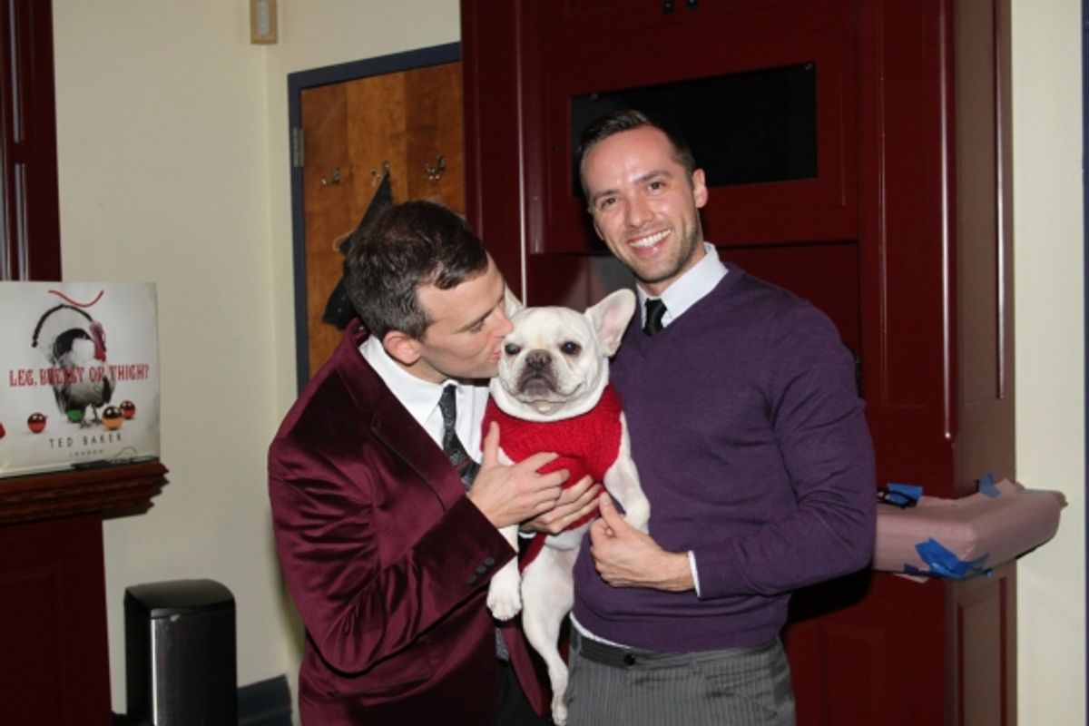 Daniel Reichard, Bosco and Patrick McCollum at 