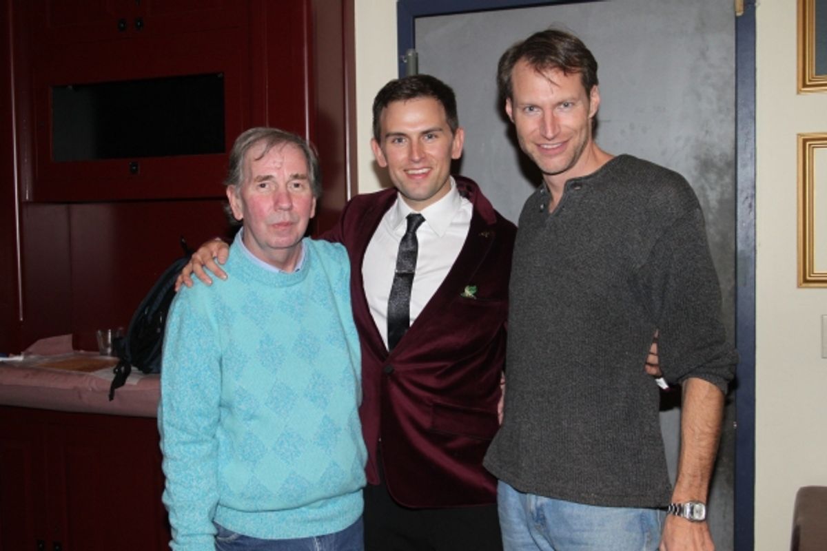 Kimothy Cruse, Daniel Reichard and Alden Fulcomer at 