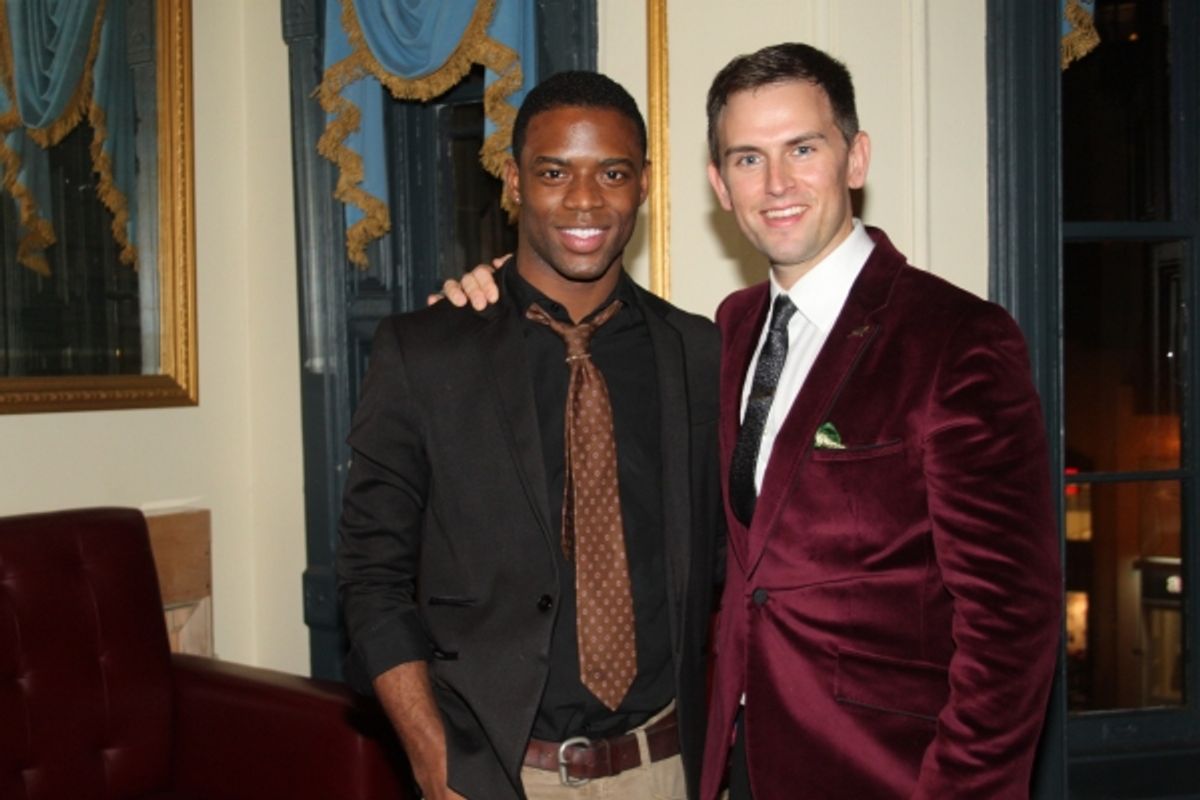 Antyon LeMonte and Daniel Reichard at 