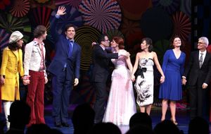 David Turner, Harry Connick Jr., Jessie Mueller & Company with Michael Mayer, Joann M Hunter & Peter Parnell @ BroadwayWorld David Turner, Harry Connick Jr., Jessie Mueller & Company with Michael Mayer, Joann M Photo
