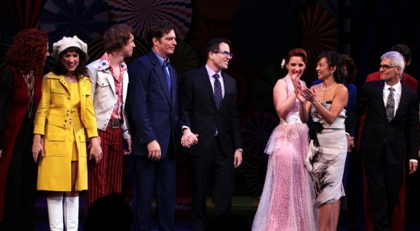 David Turner, Harry Connick Jr., Jessie Mueller, Kerry O'Malley & Company with Michae Photo
